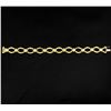 Image 1 : Italian Made 7 1/4 Inch Gold Bracelet