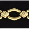 Image 2 : Italian Made 7 1/4 Inch Gold Bracelet