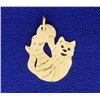 Image 1 : Cat with a Ball Charm