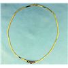 Image 1 : Sapphire & Diamond Necklace