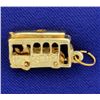 Image 1 : Trolley Cable Car Charm