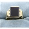 Image 1 : Men's Onyx Ring