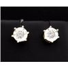 Image 1 : 1/4ct Total Weight Diamond Earrings