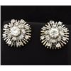 Image 1 : 2ct Total Weight Diamond Earrings