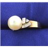 Image 2 : Diamond & Pearl Ring