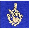 Image 1 : 14K Mom Pendant