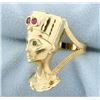 Image 2 : Egyptian Pharaoh Custom Made Ring