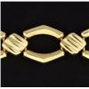 Image 2 : Italian Made 7 1/4 Inch Gold Bracelet