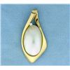 Image 1 : Large Pearl and Diamond Slide