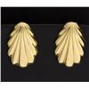 Image 1 : Seashell Gold Earrings