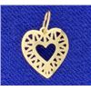 Image 1 : Heart Charm or Pendant