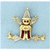 Image 2 : Jester or Clown Pendant