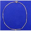 Image 1 : 9 5/8 Inch Diamond Anklet