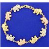 Image 1 : 7 3/4 Inch Elephant Bracelet