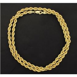 24 Inch Rope Chain