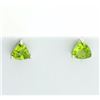 Image 1 : 1.5ct TW Peridot Stud Earrings