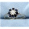 Image 1 : Sapphire & Diamond ring