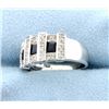 Image 2 : Sapphire & Diamond Ring in White gold