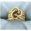 Image 1 : 14K Natural Emerald Ring