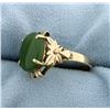 Image 2 : 18K Jade Ring