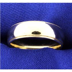 Men's 14K gold Band