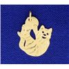 Image 1 : Cat with a Ball Charm