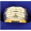Image 1 : Wide Gold Band