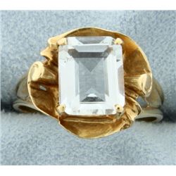 Vintage Aquamarine Ring