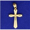 Image 1 : 14K Cross Pendant