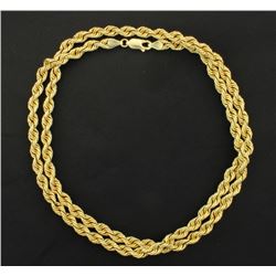 24 Inch Rope Chain