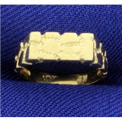 Baby's Nugget Style Ring