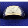 Image 1 : White and Yellow Gold 14k Ring