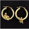 Image 1 : Angel Hoop Earrings