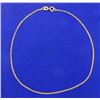 Image 1 : 10 Inch Anchor Chain Anklet