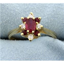 Ruby & Diamond Ring