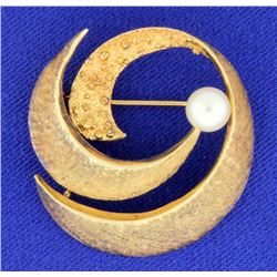 Antique Pearl Pin