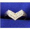 Image 1 : 1/3ct Total Weight Diamond Ring