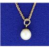 Image 1 : Pearl Pendant & 10K Neck Chain