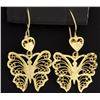 Image 1 : Butterfly Dangle Earrings