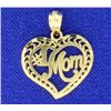 Image 1 : #1 Mom Heart Pendant