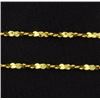 Image 2 : Italian Made 26 Inch Flat S Curb Chain