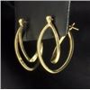 Image 2 : 14K Yellow Gold Earrings
