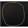 Image 1 : 20 1/4 Inch Figaro Chain