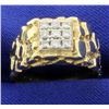 Image 1 : 1/2 ct TW Men's Diamond Ring