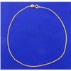 Image 1 : 10 Inch Anchor Chain Anklet