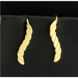 14K Yellow Gold Earrings