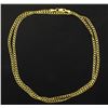 Image 1 : Italian Made 24 1/2 Inch Cuban Link Chain