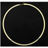 Image 1 : Italian Made 17 Inch Omega Necklace