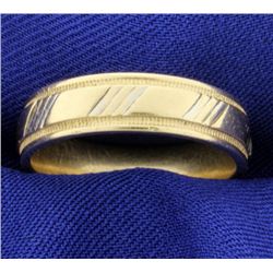 14K Wedding Band