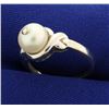 Image 2 : Pearl and Diamond Ring
